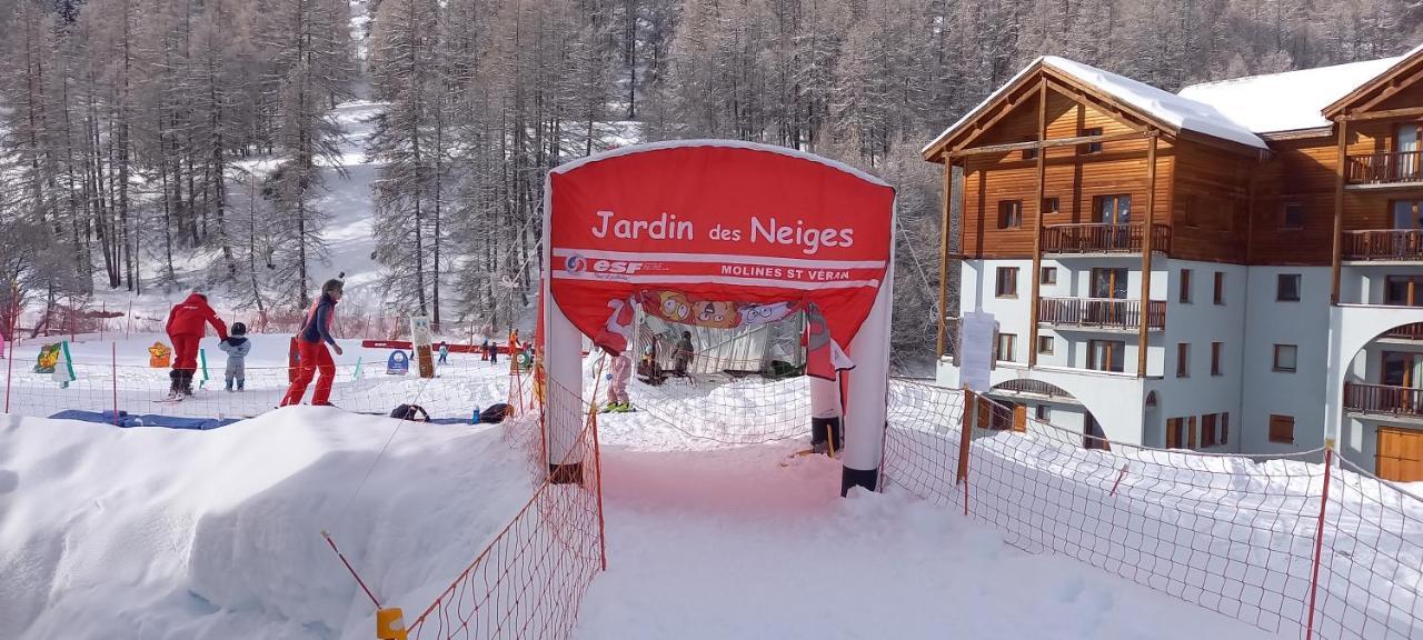 Skis Aux Pieds Dans Un Appartement Cosy Au Coeur Du Queyras Molines-en-Queyras Esterno foto